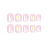 12 Sizes-24 Pcs Press On Nails JP1490