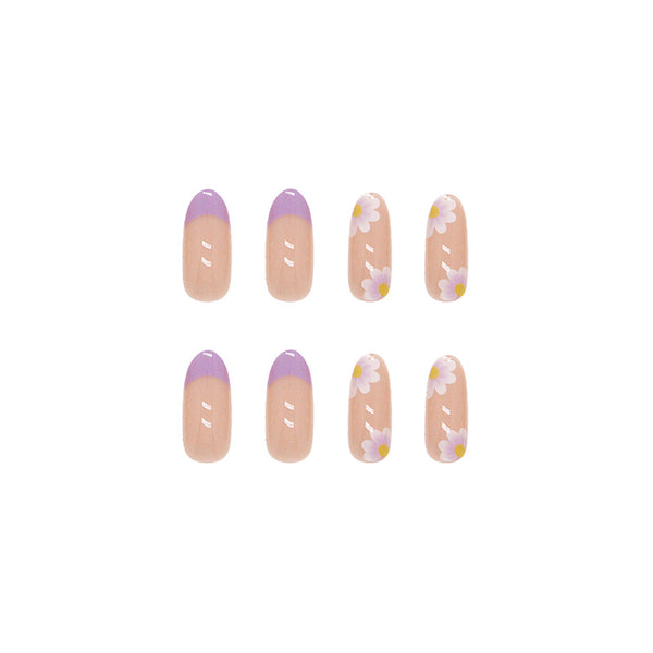 12 Sizes-24 Pcs Press On Nails W093