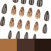 12 Sizes-24 Pcs Press On Nails JP4084