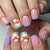 12 Sizes-24 Pcs Press On Nails Y1873
