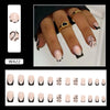 12 Sizes-24 Pcs Press On Nails W422
