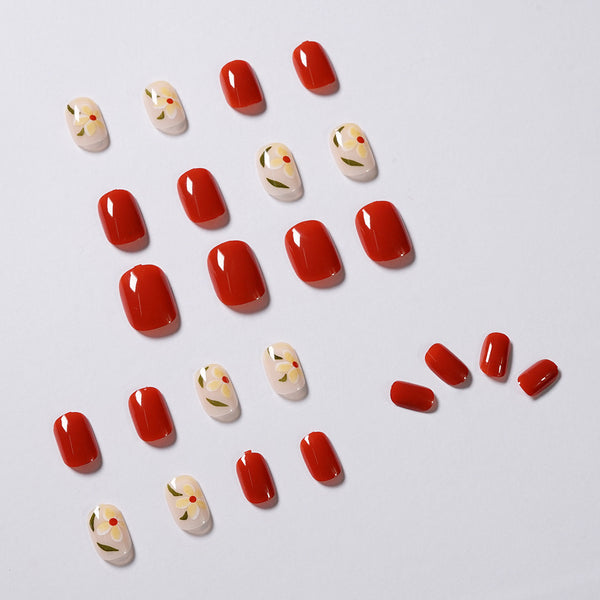 12 Sizes-24 Pcs Press On Nails JP968