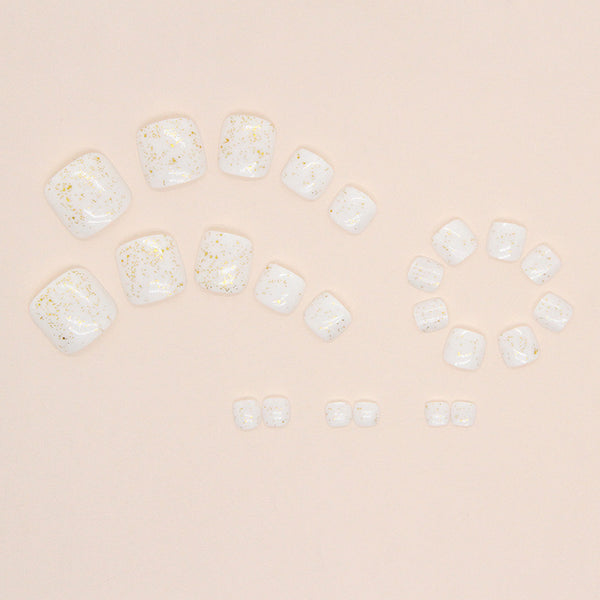 12 Sizes-24 Pcs Press On Nails F103