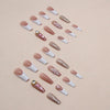 12 Sizes-24 Pcs Press On Nails Z757