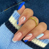 12 Sizes-24 Pcs Press On Nails JP3121