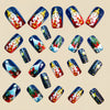 12 Sizes-24 Pcs Press On Nails Y1253