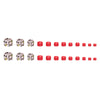 12 Sizes-24 Pcs Press On Nails F091