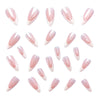 12 Sizes-24 Pcs Press On Nails Y1118