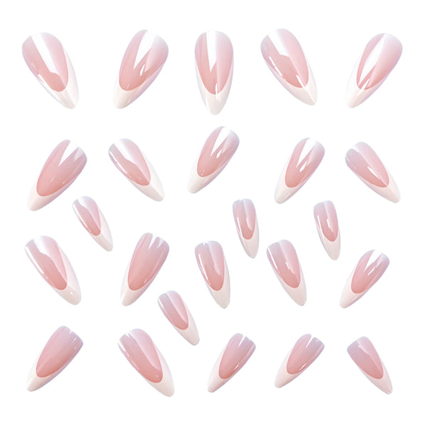 12 Sizes-24 Pcs Press On Nails Y1118