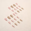 12 Sizes-24 Pcs Press On Nails W359
