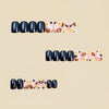 12 Sizes-24 Pcs Press On Nails Y142