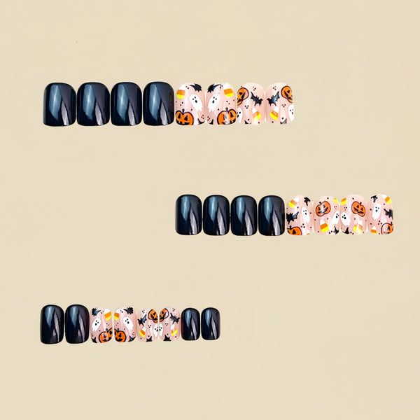 12 Sizes-24 Pcs Press On Nails Y142