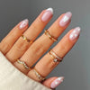 12 Sizes-24 Pcs Press On Nails JP2265
