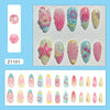 12 Sizes-24 Pcs Press On Nails Z1101