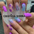 12 Sizes-24 Pcs Press On Nails W171