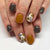 12 Sizes-24 Pcs Press On Nails W1477