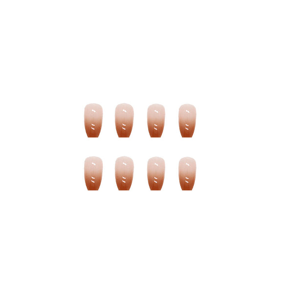 12 Sizes-24 Pcs Press On Nails R413