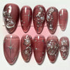 30 Pcs Press On Nails Z899