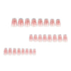 12 Sizes-24 Pcs Press On Nails JP4104