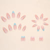 12 Sizes-24 Pcs Press On Nails W319