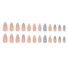 12 Sizes-24 Pcs Press On Nails Z896