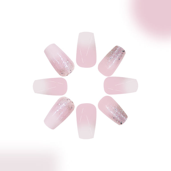 12 Sizes-24 Pcs Press On Nails C757