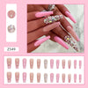 12 Sizes-24 Pcs Press On Nails Z549