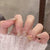 12 Sizes-24 Pcs Press On Nails Z929