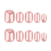 12 Sizes-24 Pcs Press On Nails JP3669