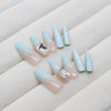 12 Sizes-24 Pcs Press On Nails MY067
