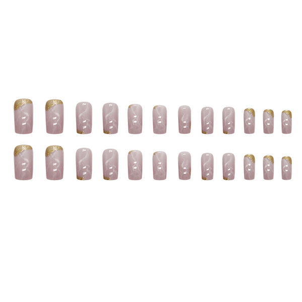 12 Sizes-24 Pcs Press On Nails W1452