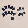 12 Sizes-24 Pcs Press On Nails W1405