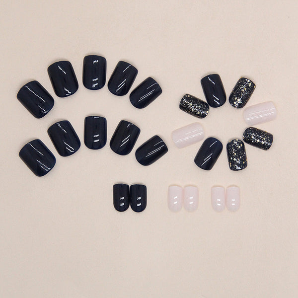 12 Sizes-24 Pcs Press On Nails W1405