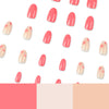 12 Sizes-24 Pcs Press On Nails JP2558