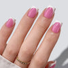 12 Sizes-24 Pcs Press On Nails C1438