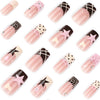 12 Sizes-24 Pcs Press On Nails JP4152
