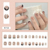 12 Sizes-24 Pcs Press On Nails R721