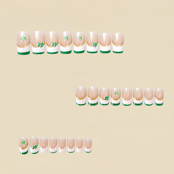 12 Sizes-24 Pcs Press On Nails Y529-2