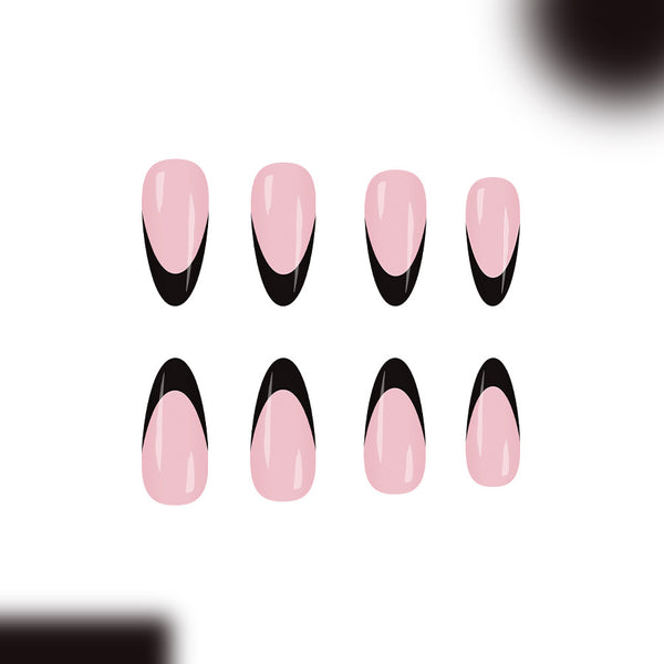 12 Sizes-24 Pcs Press On Nails C1394