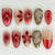 12 Sizes-24 Pcs Press On Nails Z1099