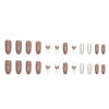 12 Sizes-24 Pcs Press On Nails W418
