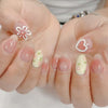 12 Sizes-24 Pcs Press On Nails R947