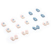 12 Sizes-24 Pcs Press On Nails R487