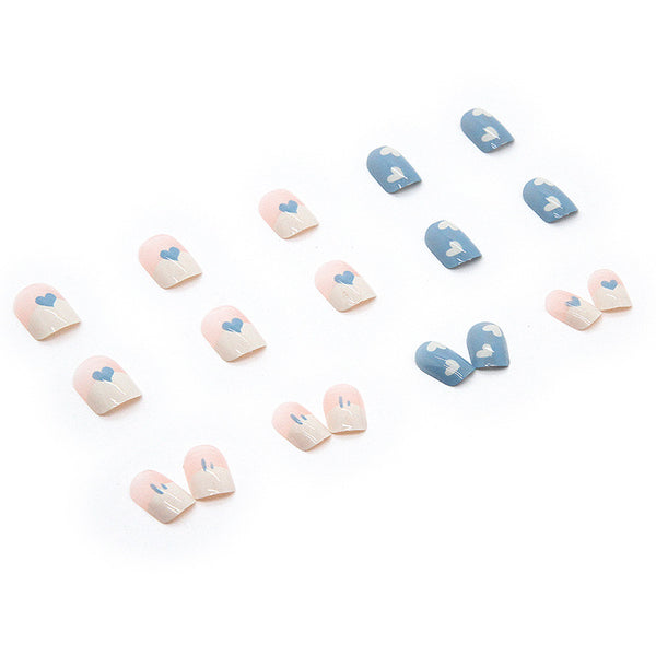 12 Sizes-24 Pcs Press On Nails R487