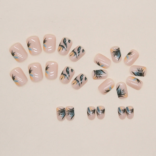 12 Sizes-24 Pcs Press On Nails W633