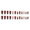 12 Sizes-24 Pcs Press On Nails W441
