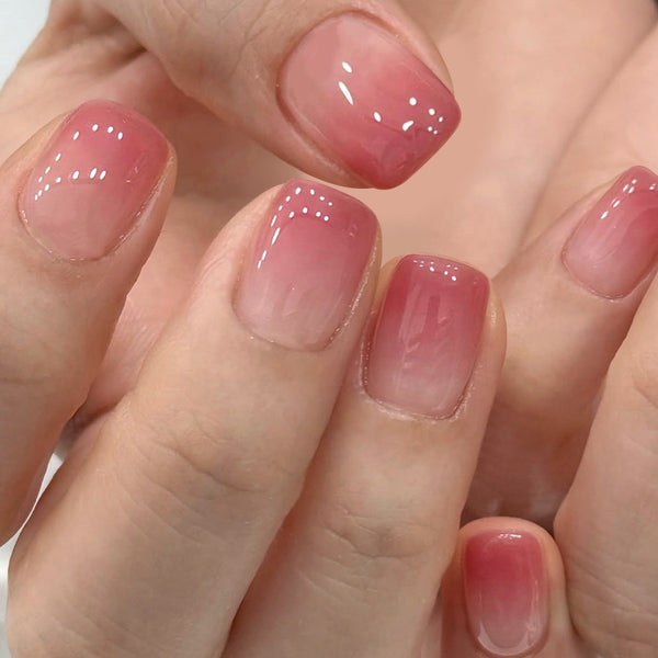 12 Sizes-24 Pcs Press On Nails C1515