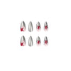 12 Sizes-24 Pcs Press On Nails JP2049