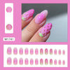 12 Sizes-24 Pcs Press On Nails W1741