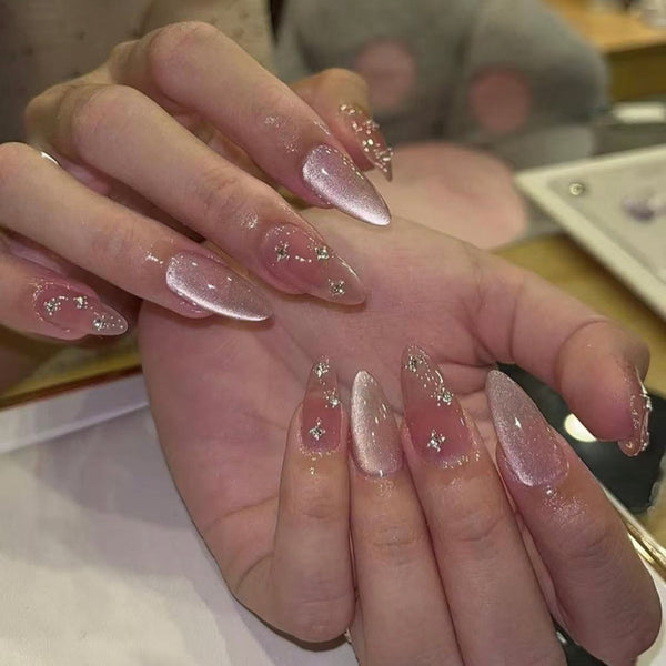 12 Sizes-24 Pcs Press On Nails JP4292
